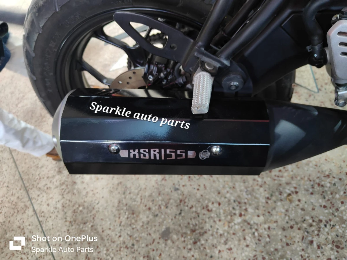 Premium Silencer Cover (XSR) Black