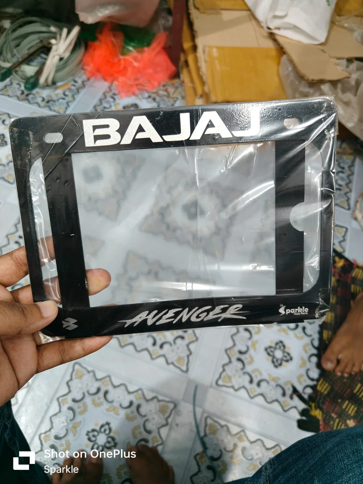 Special Digital Number Plate Protector (Avenger)