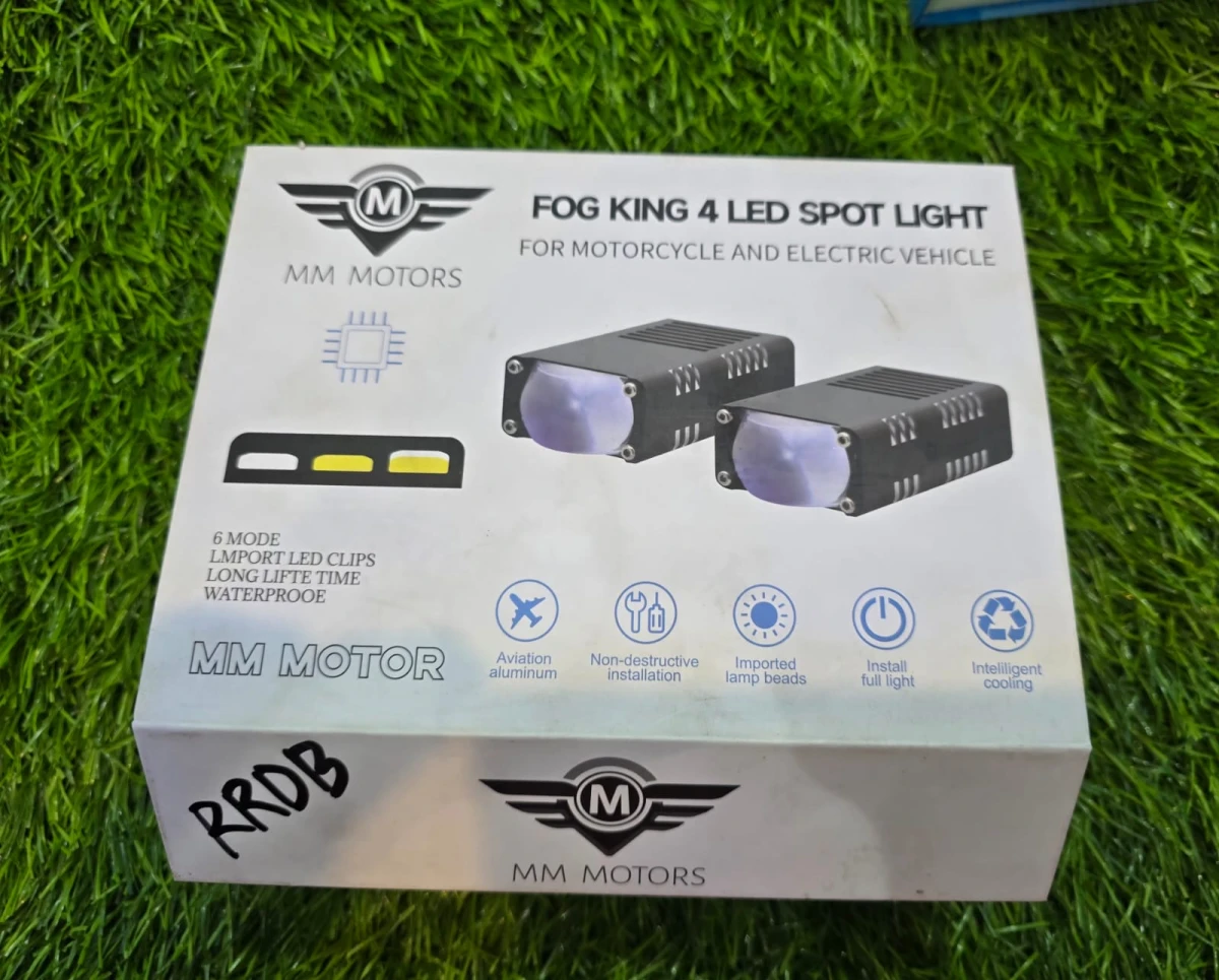 Fog King 4 LED Spot Light by MM Motors (6 Month Guarantee)